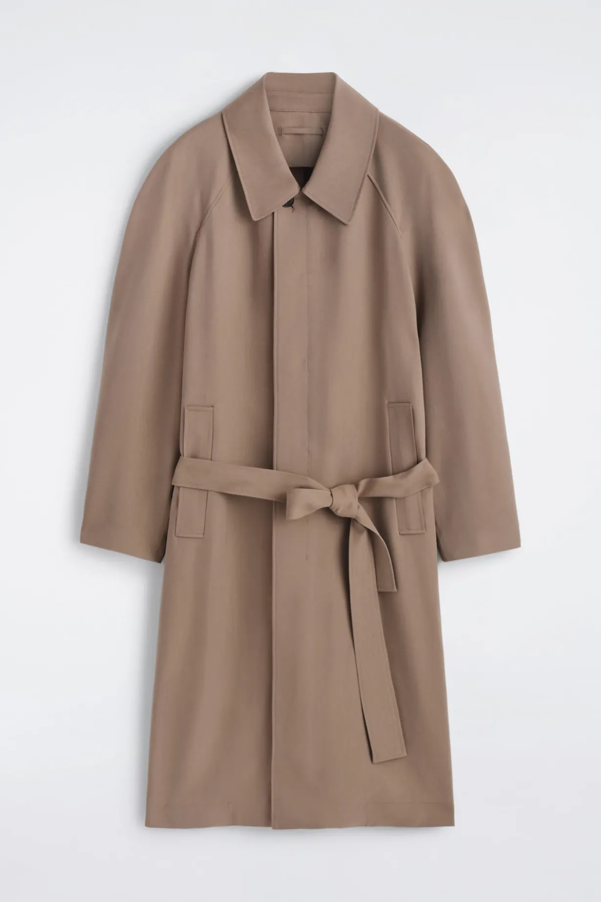 FLUID TWILL CAR COAT