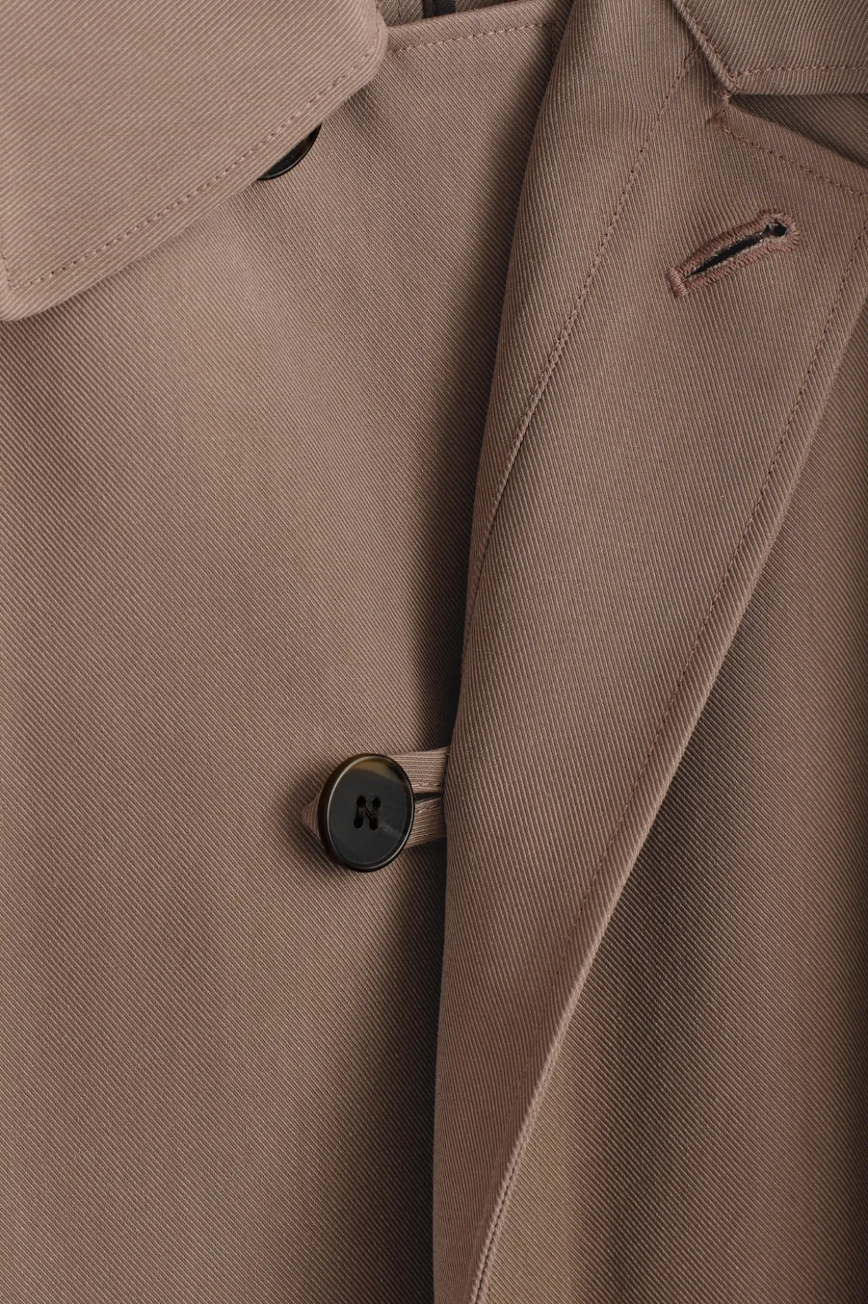 FLUID TWILL CAR COAT