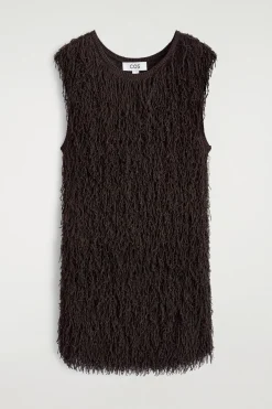 FRINGED KNITTED TOP