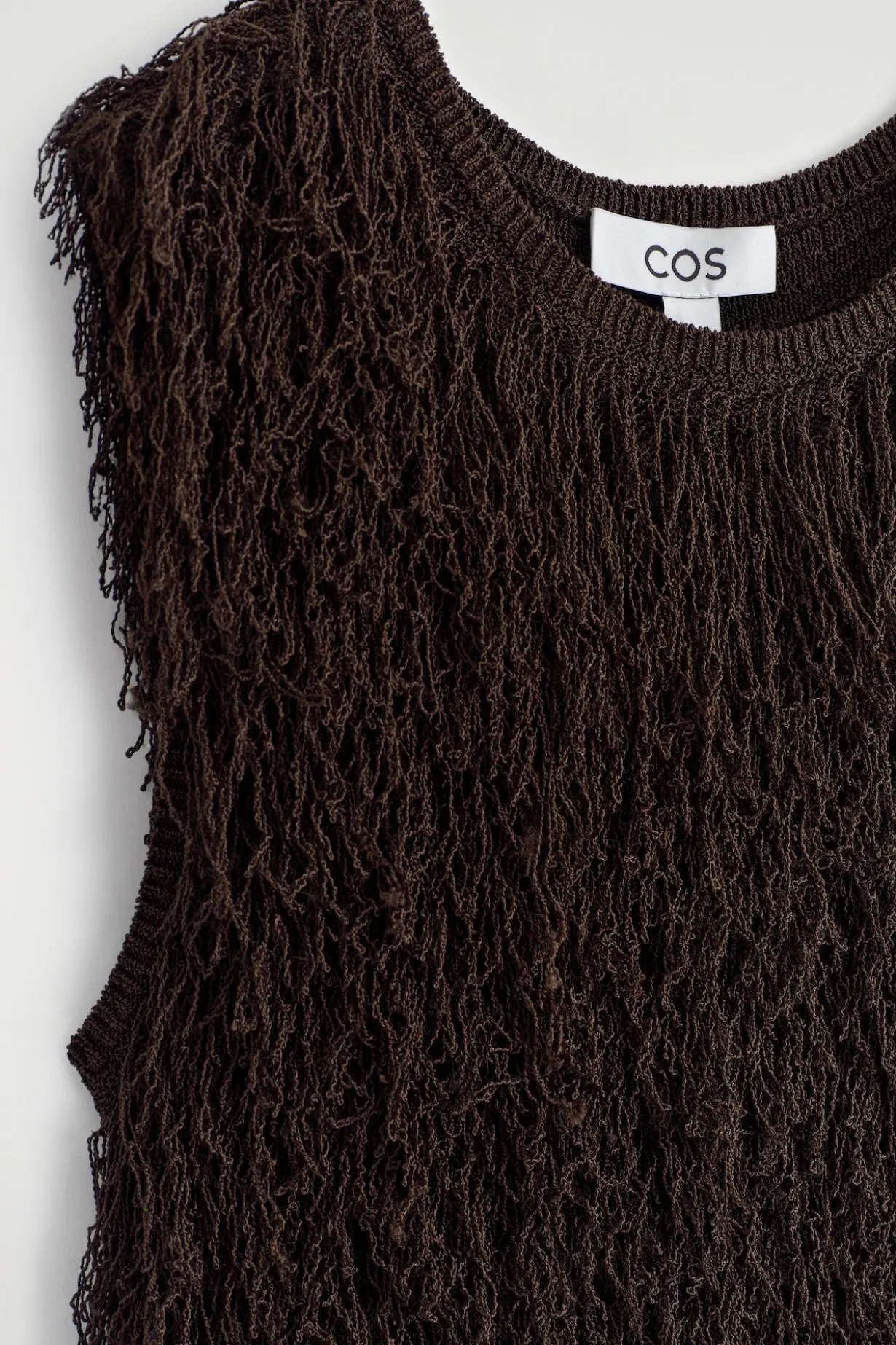 FRINGED KNITTED TOP