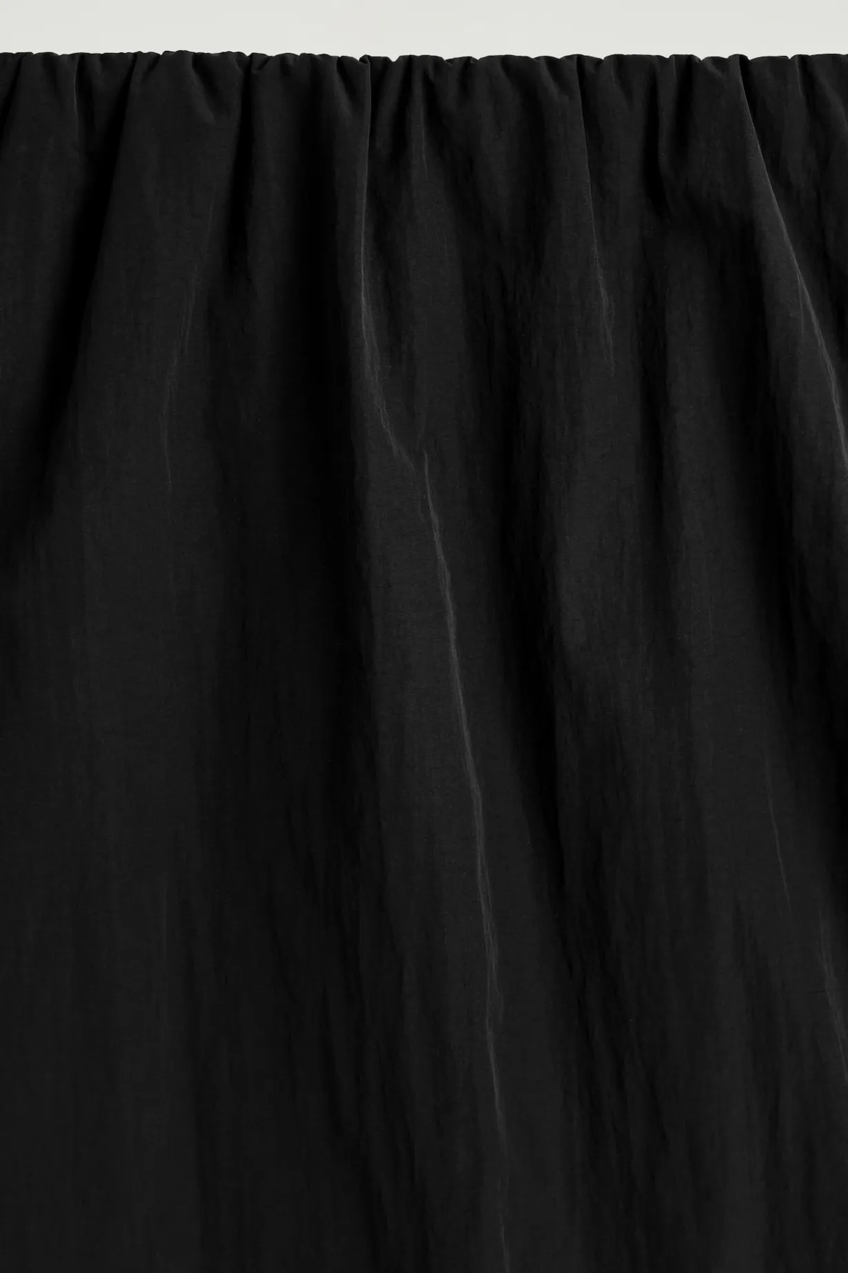 GATHERED PENCIL SKIRT