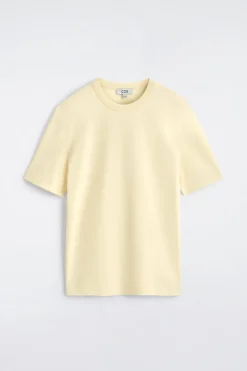 INTERLOCK COTTON CREW-NECK T-SHIRT