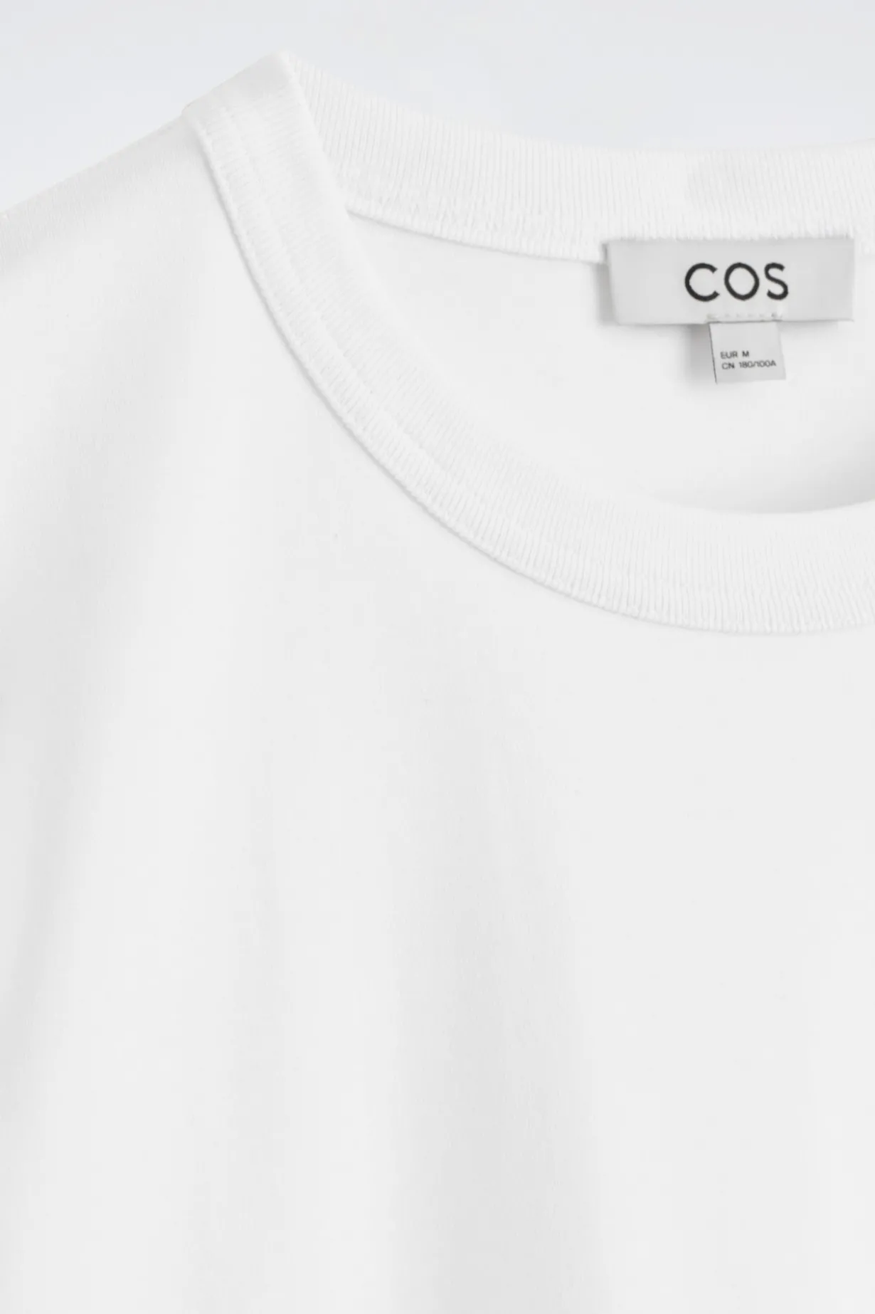 INTERLOCK COTTON CREW-NECK T-SHIRT