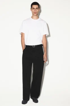 INTERLOCK COTTON CREW-NECK T-SHIRT