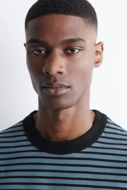 INTERLOCK COTTON CREW-NECK T-SHIRT