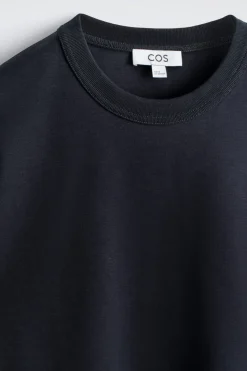 INTERLOCK COTTON CREW-NECK T-SHIRT