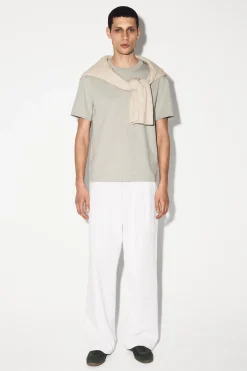 INTERLOCK COTTON CREW-NECK T-SHIRT