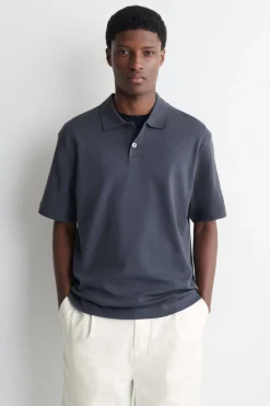 INTERLOCK COTTON POLO SHIRT