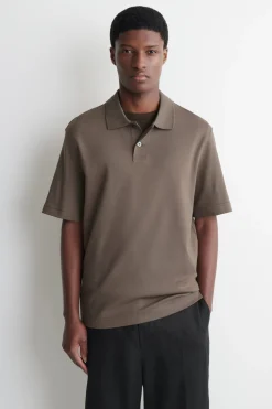 INTERLOCK COTTON POLO SHIRT