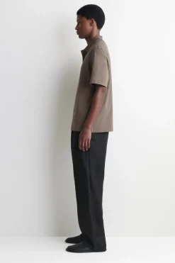 INTERLOCK COTTON POLO SHIRT