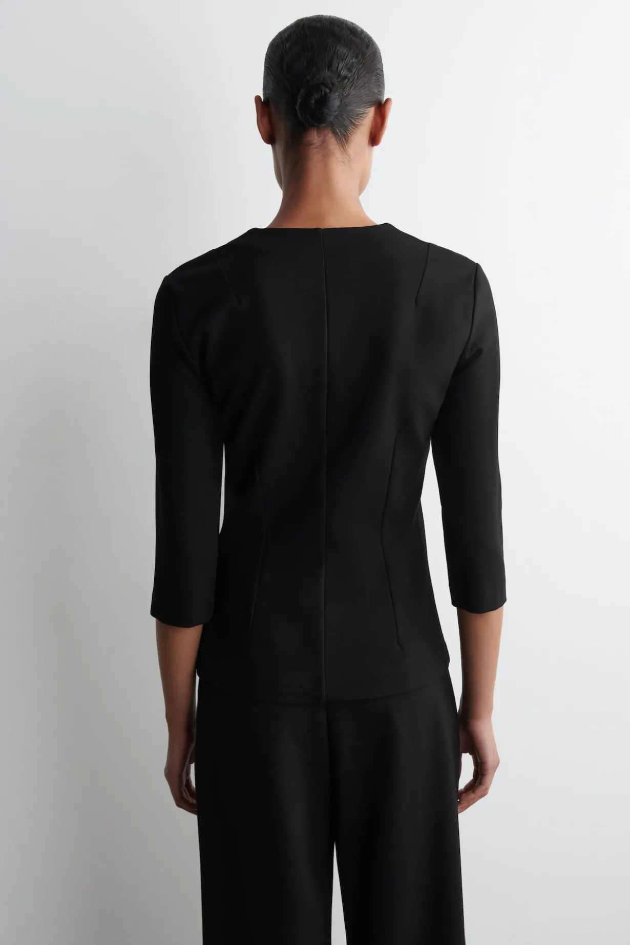 JERSEY V-NECK TOP