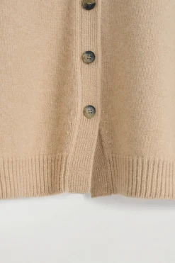 KNITTED CASHMERE-BLEND TANK
