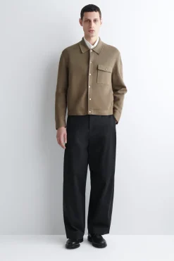 KNITTED COTTON JACKET