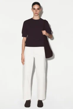 KNITTED COTTON T-SHIRT
