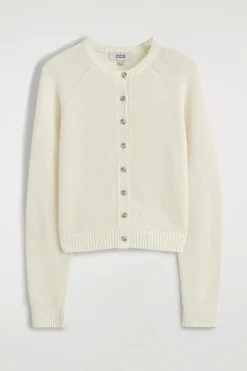 KNITTED LINEN CARDIGAN