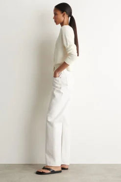 KNITTED LINEN CARDIGAN