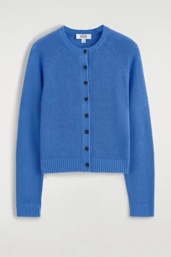 KNITTED LINEN CARDIGAN