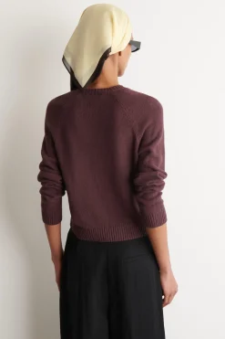 KNITTED LINEN CARDIGAN