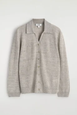 KNITTED LINEN-MERINO SHIRT