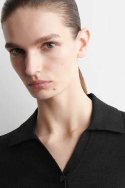 KNITTED LINEN-MERINO SHIRT