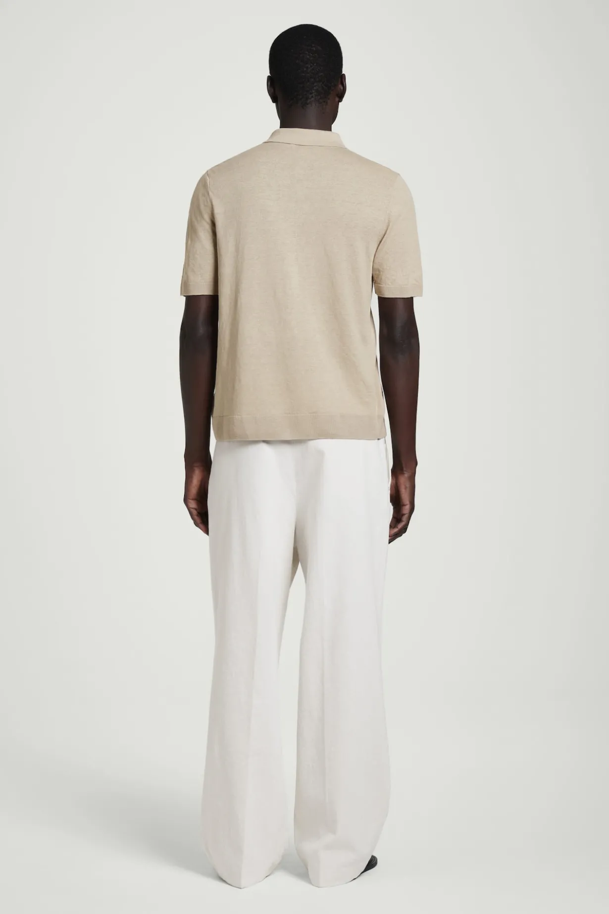 KNITTED LINEN-SILK SHIRT