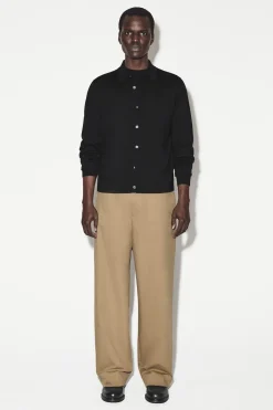 KNITTED MERINO WOOL SHIRT