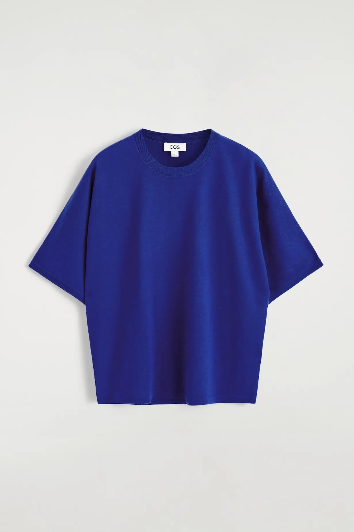 KNITTED MERINO WOOL T-SHIRT