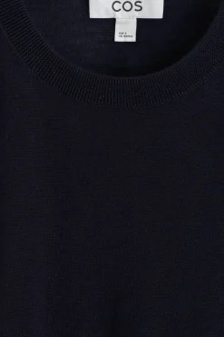 KNITTED MERINO WOOL T-SHIRT