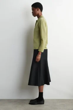 KNITTED MOHAIR-BLEND SHIRT