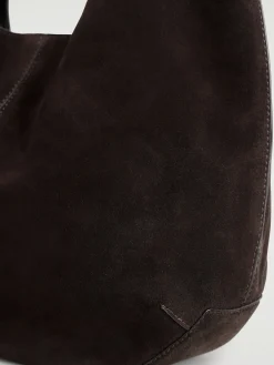 KNOLL SHOULDER BAG - SUEDE