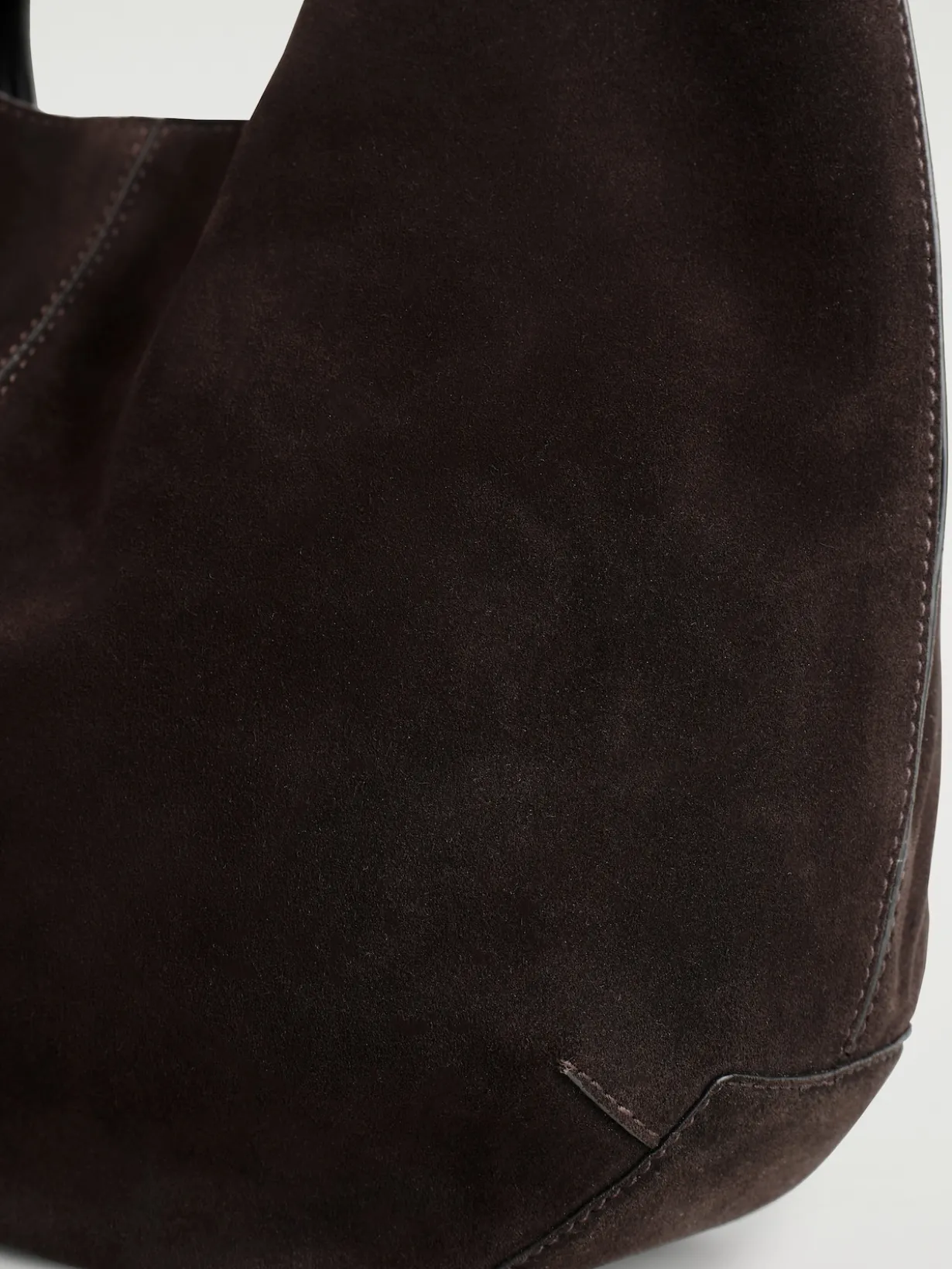KNOLL SHOULDER BAG - SUEDE