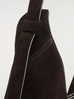 KNOLL SHOULDER BAG - SUEDE