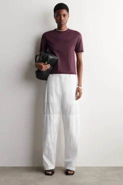 LAYERED KNITTED T-SHIRT