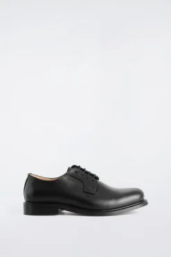 LEATHER DERBY SHOES