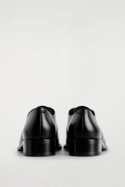 LEATHER DERBY SHOES