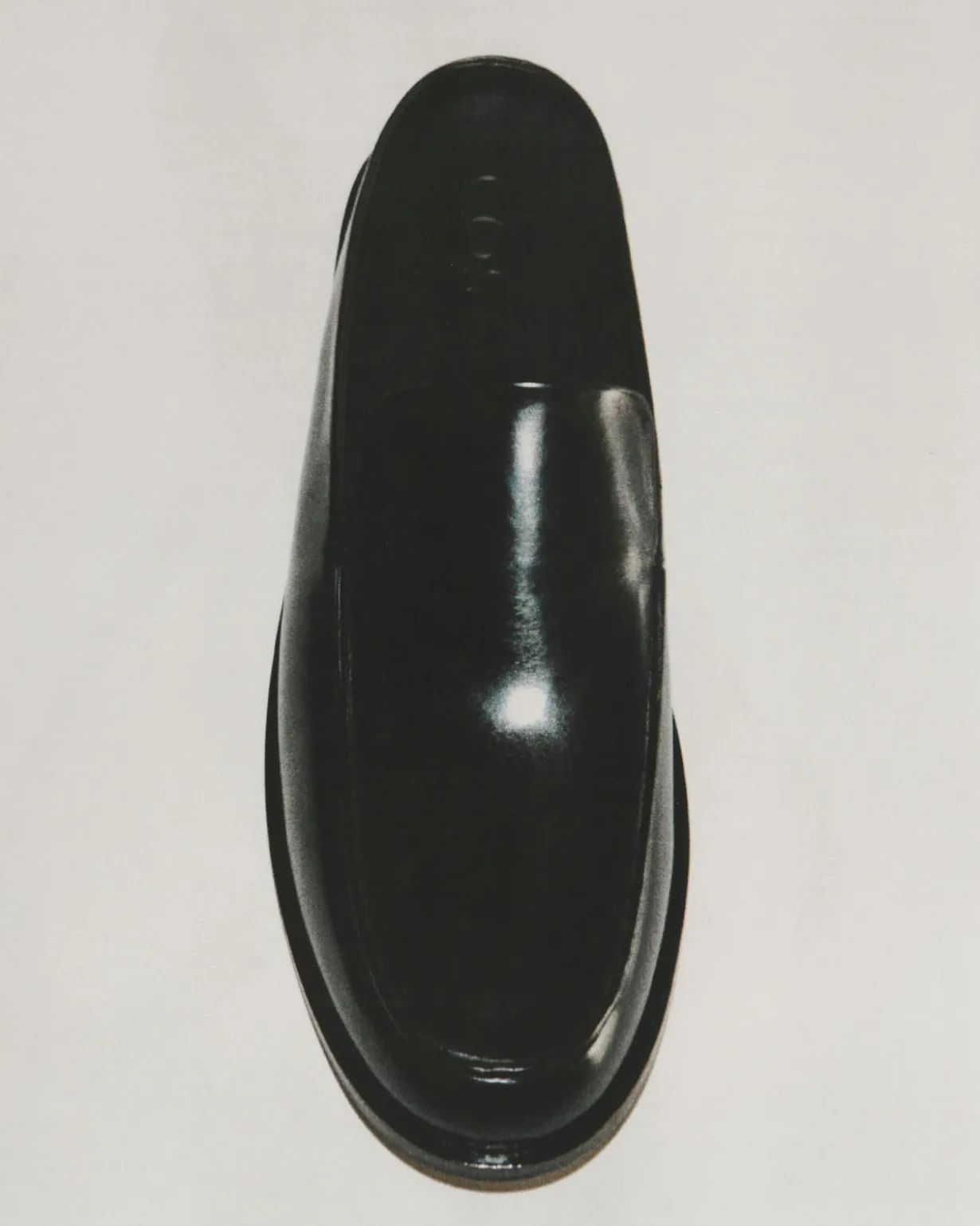 LEATHER MULE LOAFERS