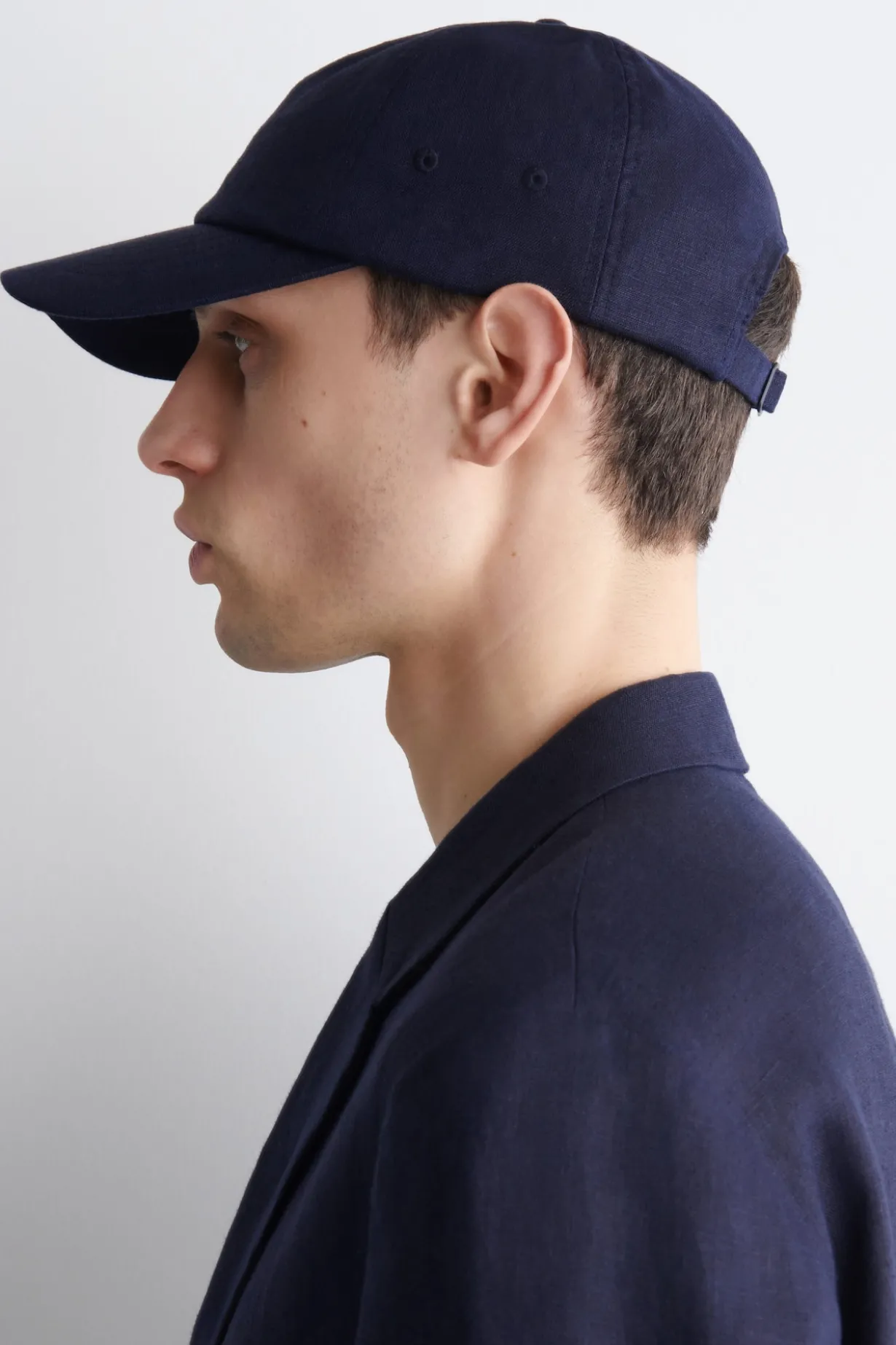 LINEN BASEBALL CAP