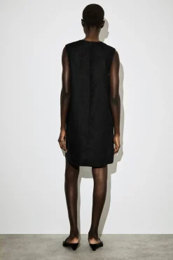 LINEN MINI SHIFT DRESS