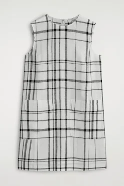 LINEN MINI SHIFT DRESS