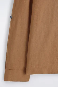 LINEN POPOVER SHIRT