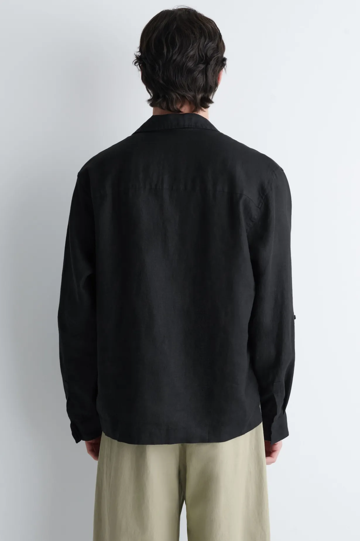 LINEN POPOVER SHIRT