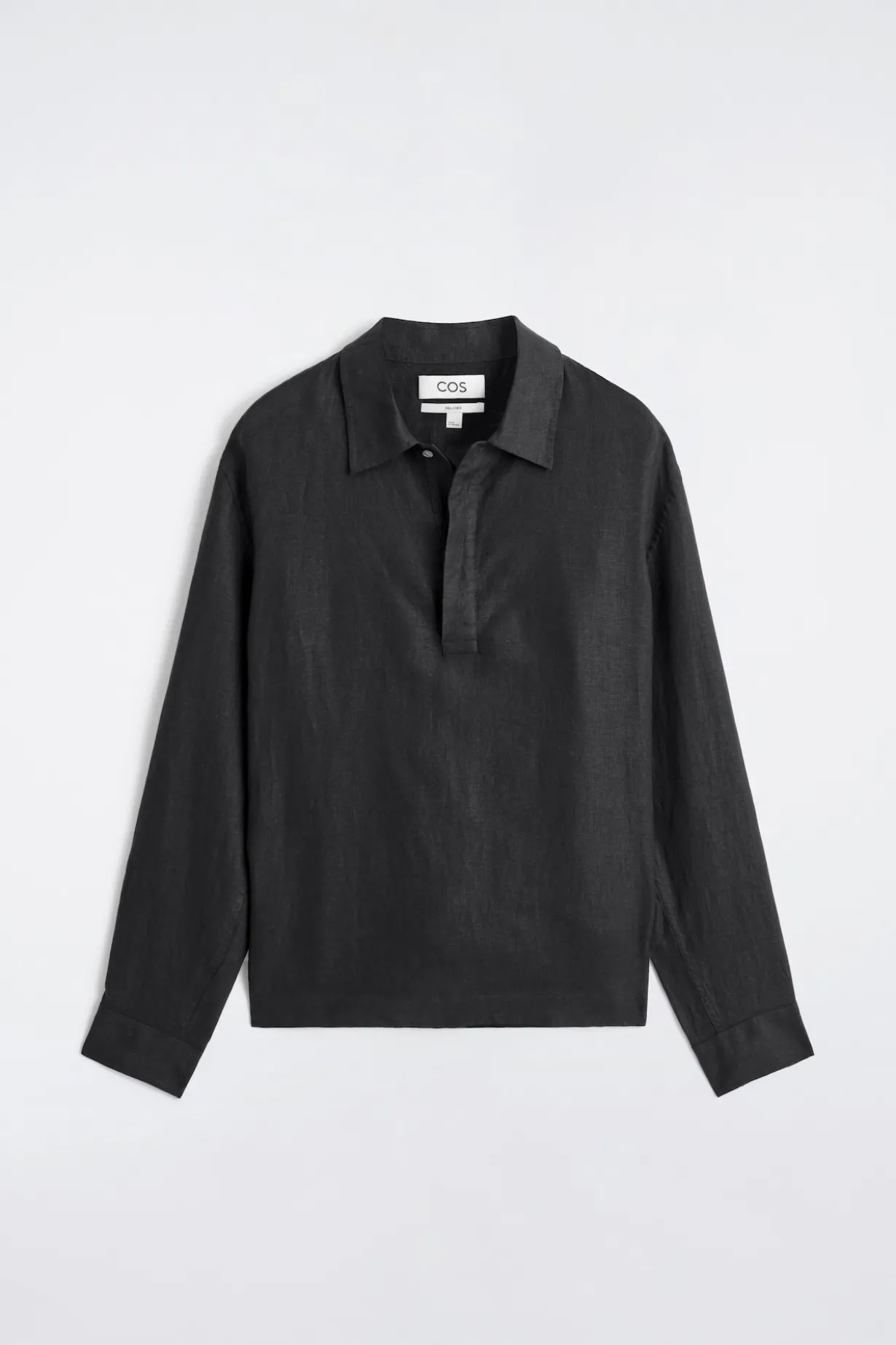 LINEN POPOVER SHIRT