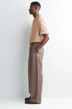 LINEN POPOVER SHIRT