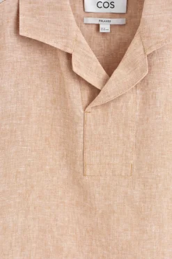 LINEN POPOVER SHIRT