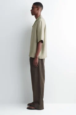 LINEN POPOVER SHIRT