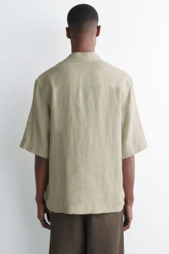 LINEN POPOVER SHIRT