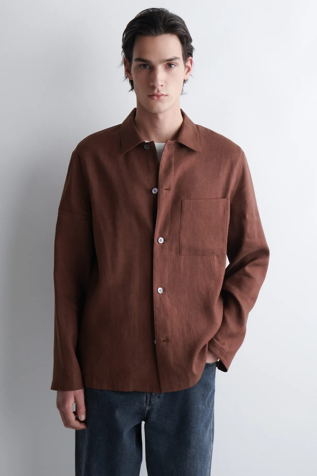 LINEN RELAXED SHIRT