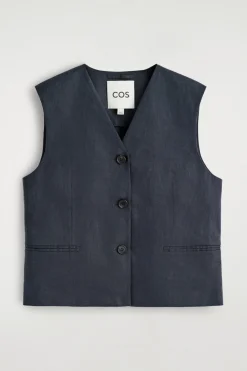 LINEN VEST