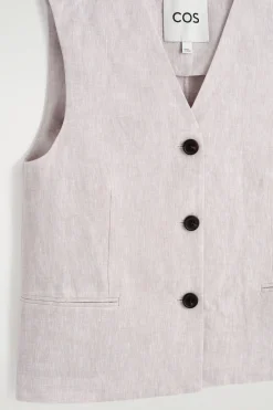 LINEN VEST