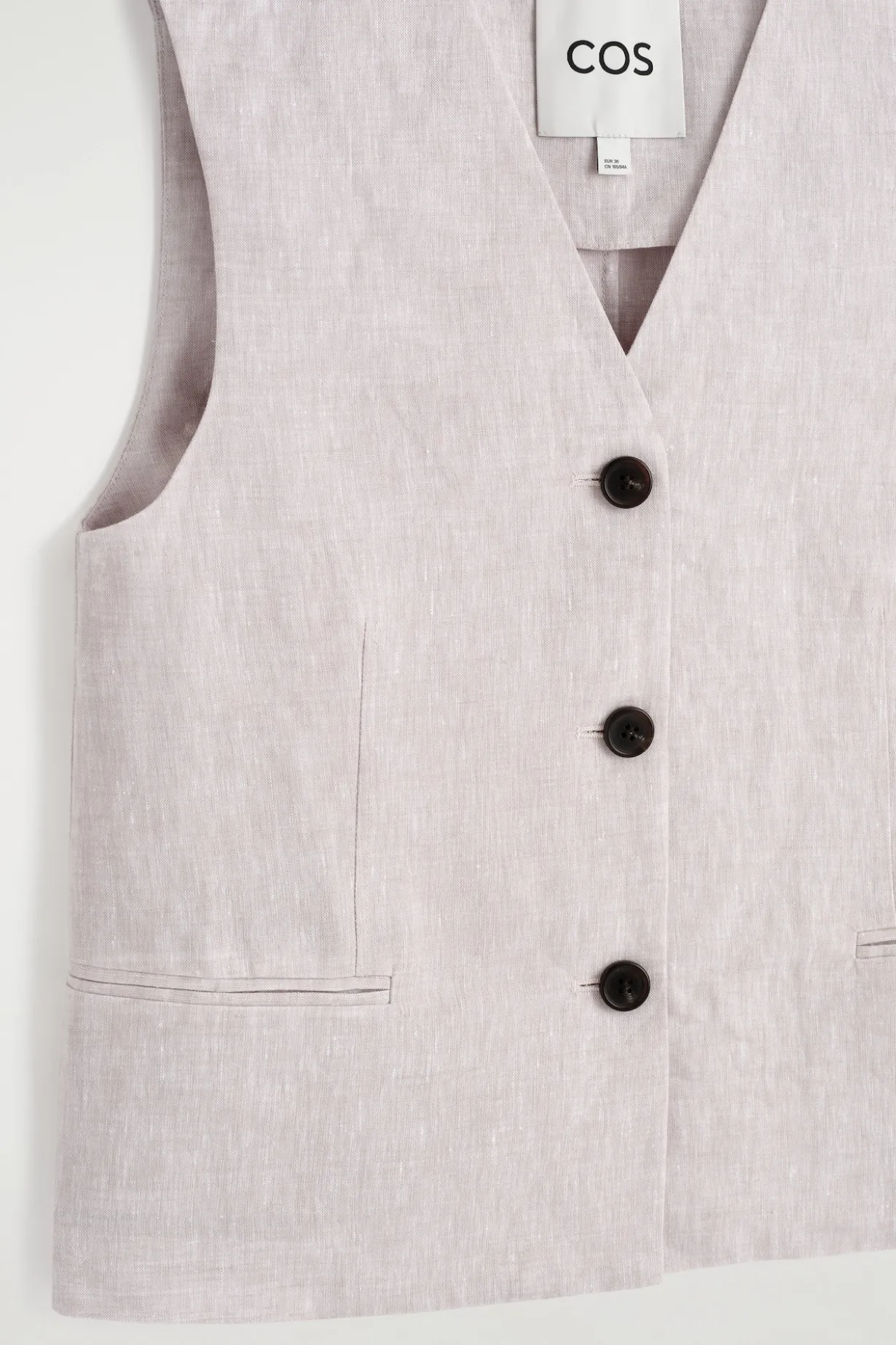 LINEN VEST